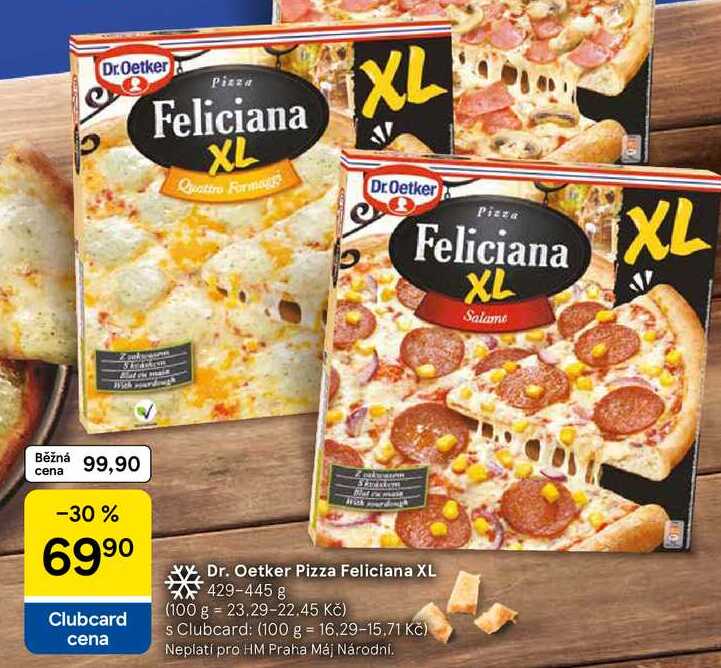 Dr. Oetker Pizza Feliciana XL, 429-445 g