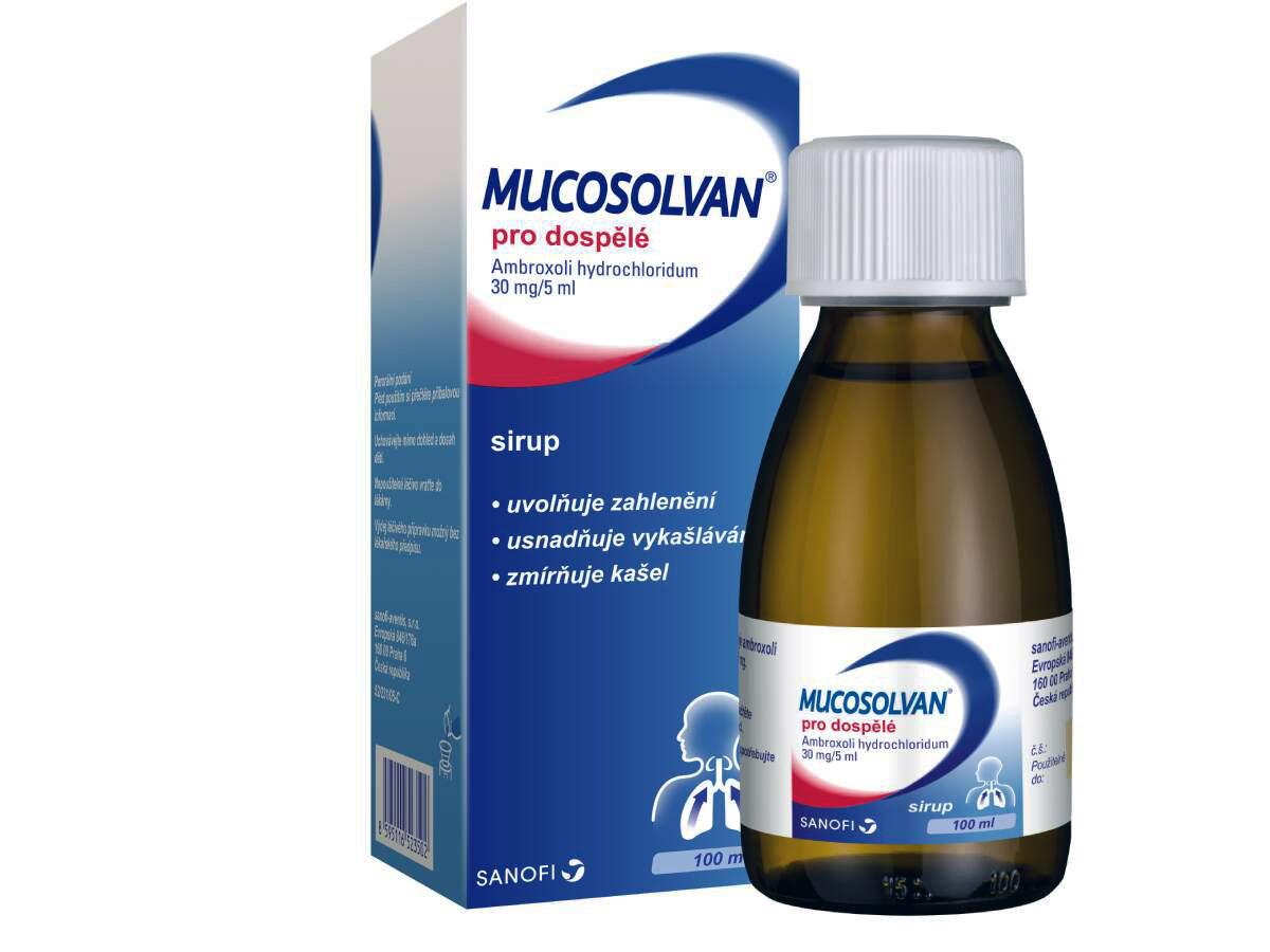 Mucosolvan Pro Dospělé 30mg sirup 100ml