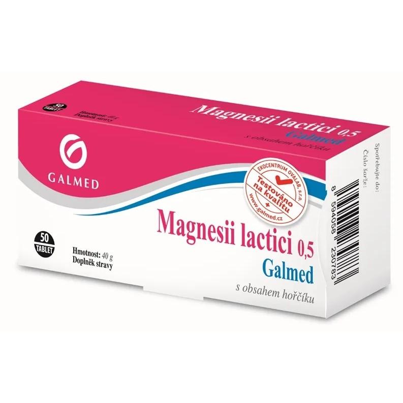 Magnesii lactici 0.5g 50 tablet Galmed