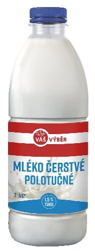 VÁŠ VÝBĚR Mléko čerstvé, 100 ml v akci