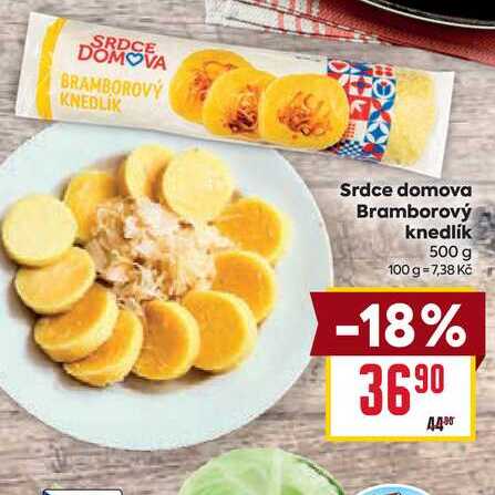 Srdce domova Bramborový knedlík 500 g
