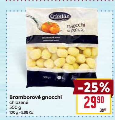 Bramborové gnocchi chlazené 500 g