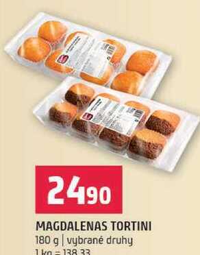 MAGDALENAS TORTINI 180 g
