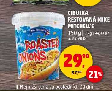 CIBULKA RESTOVANÁ MIKE MITCHELL'S, 150 g 