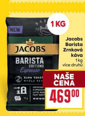 JACOBS Zrnková Káva 1kg
