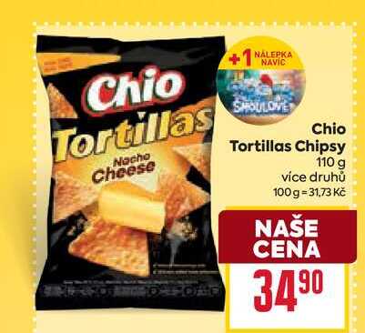 Chio Tortillas Chipsy 110 g 