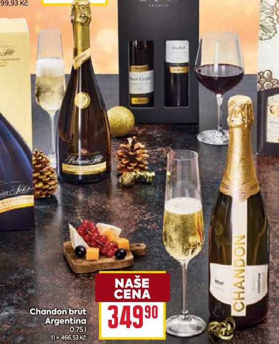 Chandon brut Argentina 0,75l