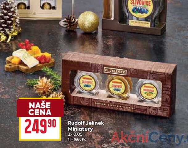 Rudolf Jelínek Miniatury 3x 0,05l