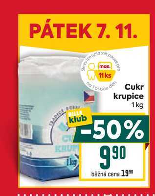 Cukr krupice 1 kg