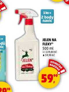 JELEN NA FLEKY, 500 ml 