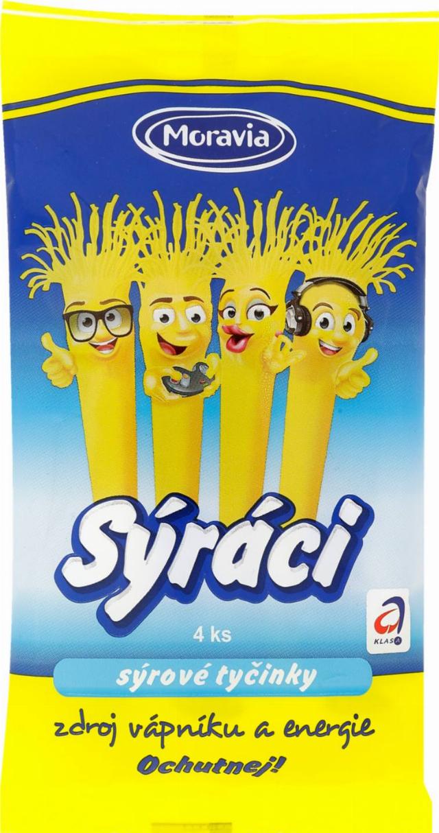 Moravia Sýráci Sýrové tyčinky