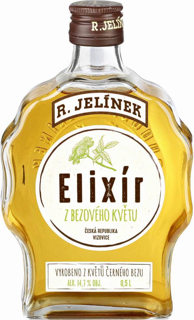 Elixír z bezového květu Bylinný likér