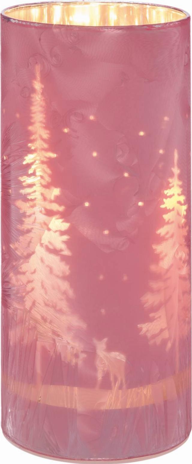 LIV & BO LED dekorativní svítidlo růžová