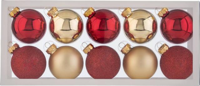 LIV & BO Vánoční koule 10ks