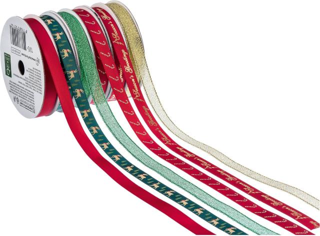 LIV&BO Ozdobné dárkové stuhy 2 x 5 m