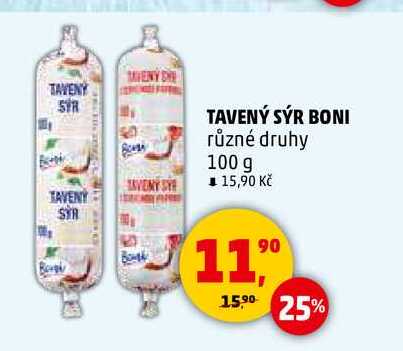 TAVENÝ SÝR BONI, 100 g