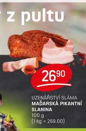 MAĎARSKÁ PIKANTNÍ SLANINA 100g