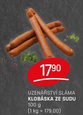 KLOBÁSKA ZE SUDU 100g