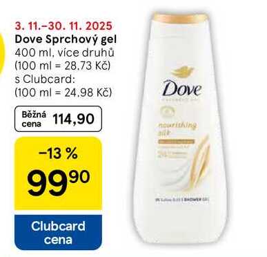 Dove Sprchový gel, 400 ml
