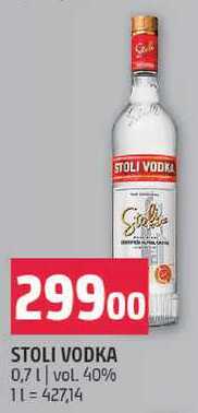 STOLI VODKA 0,7l