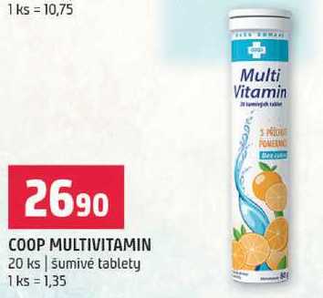 Coop multivitamin 20ks
