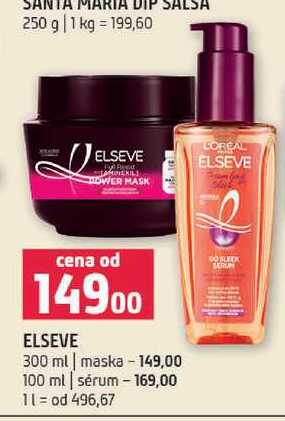 Elseve maska, sérum 100/300ml