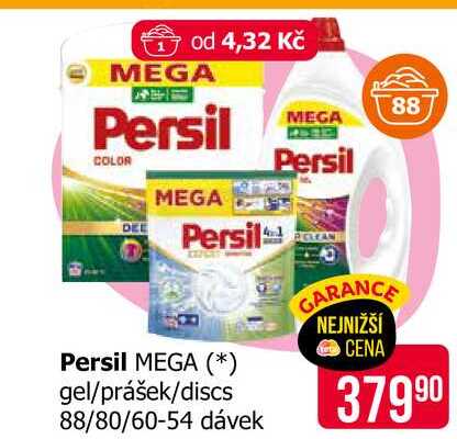 Persil discs 60-54 dávek