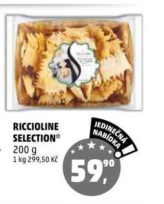 RICCIOLINE SELECTION, 200 g