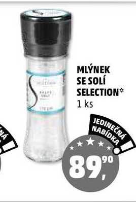 MLÝNEK SE SOLÍ SELECTION, 1 ks 