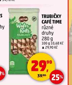 TRUBIČKY CAFÉ TIME, 280 g