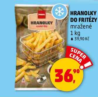 HRANOLKY DO FRITÉZY, 1 kg