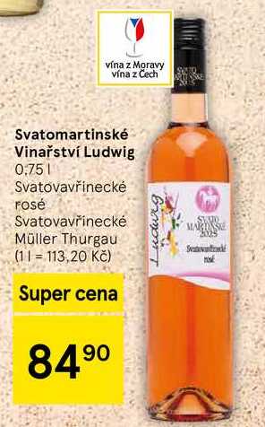 Svatomartinské Vinařství Ludwig, 0,75 l