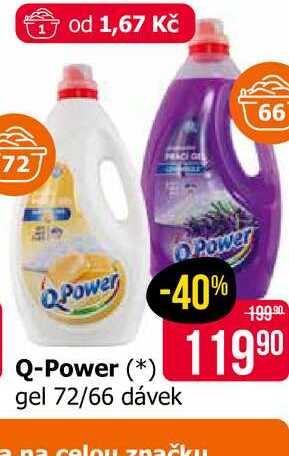 Q-Power gel 72/66 dávek