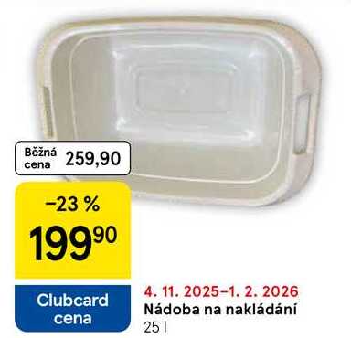 Nádoba na nakládání, 25 l  