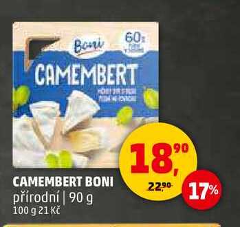 CAMEMBERT BONI, 90 g 