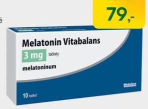 MELATONIN VITABALANS 3 mg 10 tablet