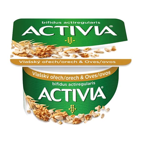Activia Probiotický jogurt vlašský ořech a oves