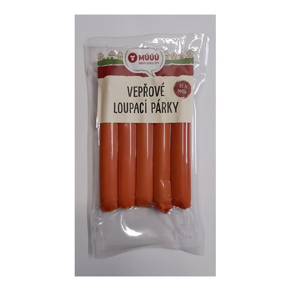 Múúú Vepřové loupací párky