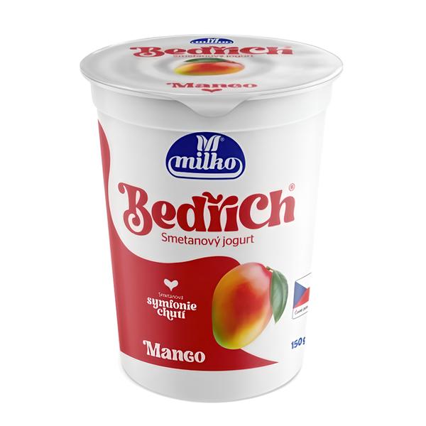 Milko Bedřich smetanový jogurt mango 10%