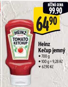 Heinz Kečup jemný, 700 g 