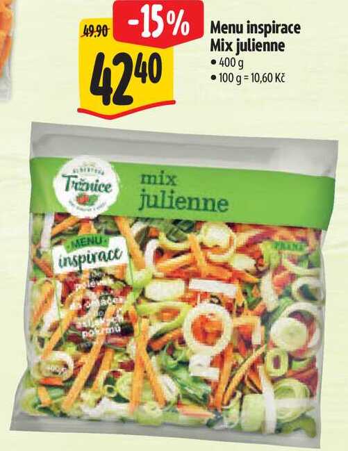 Menu inspirace Mix julienne, 400 g