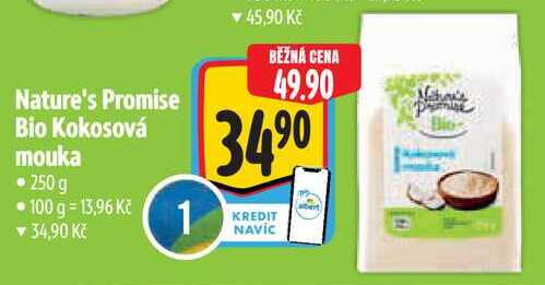Nature's Promise Bio Kokosová mouka, 250 g