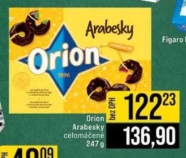 Orion Arabesky celomáčené 247 g