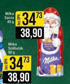 Milka Santa 45g 