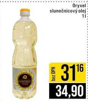 Oryxel slunečnicový olej 1 l