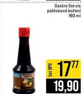 Gastro Servis polévkové koření 160 ml