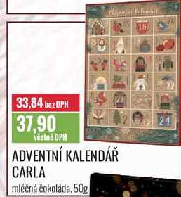 ADVENTNÍ KALENDÁŘ CARLA 50g 2