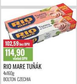 RIO MARE TUŇÁK 4x160g 