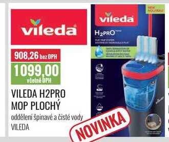 VILEDA H2PRO MOP PLOCHÝ