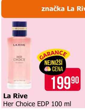La Rive Her Choice EDP 100 ml 